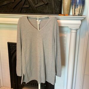 J.Jill small weave textured‎ sweater tunic. Worn about 5x